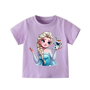 👕 Áo Thun Bé Gái mềm mịn thoáng mát in hình dễ thương 👕 AT416