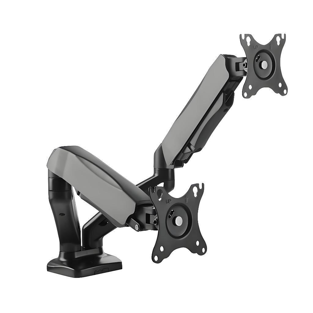 Giá treo 2 arm màn hình 17-34 inch 9 kg Xoay 360° và điều chỉnh đa Góc điều chỉnh từ Không cần khoan | BigBuy360 - bigbuy360.vn