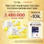 COMBO 2 HỘP - TPBS Nghệ Nano Tảu Nâu Fucoidan - Nano Ukon Premium Liquid Eikenbi Nhật Bản - Hộp 15 ống x 10ml
