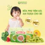 Bánh gạo ăn dặm cho bé Anpaso - Bánh gạo dạng que vị phô mai rau xanh, bí đỏ và dâu tây