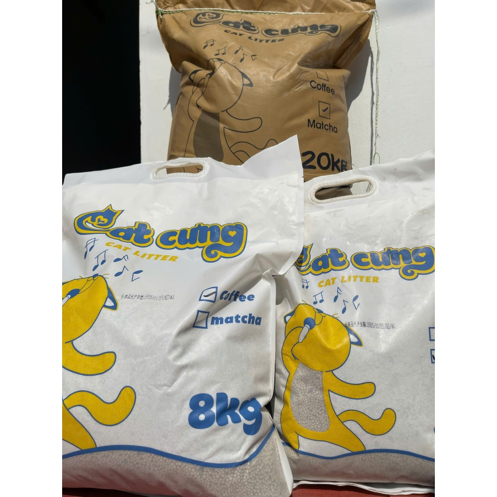 [LIBRA PET] Cát Đất Sét Cho Mèo Dung Tích Lớn 4Kg/8Kg/20Kg - Siêu Tiết Kiệm, Vón Tốt, Khử Mùi