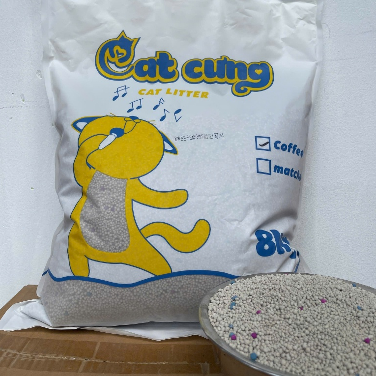 [LIBRA PET] Cát Đất Sét Cho Mèo Dung Tích Lớn 4Kg/8Kg/20Kg - Siêu Tiết Kiệm, Vón Tốt, Khử Mùi