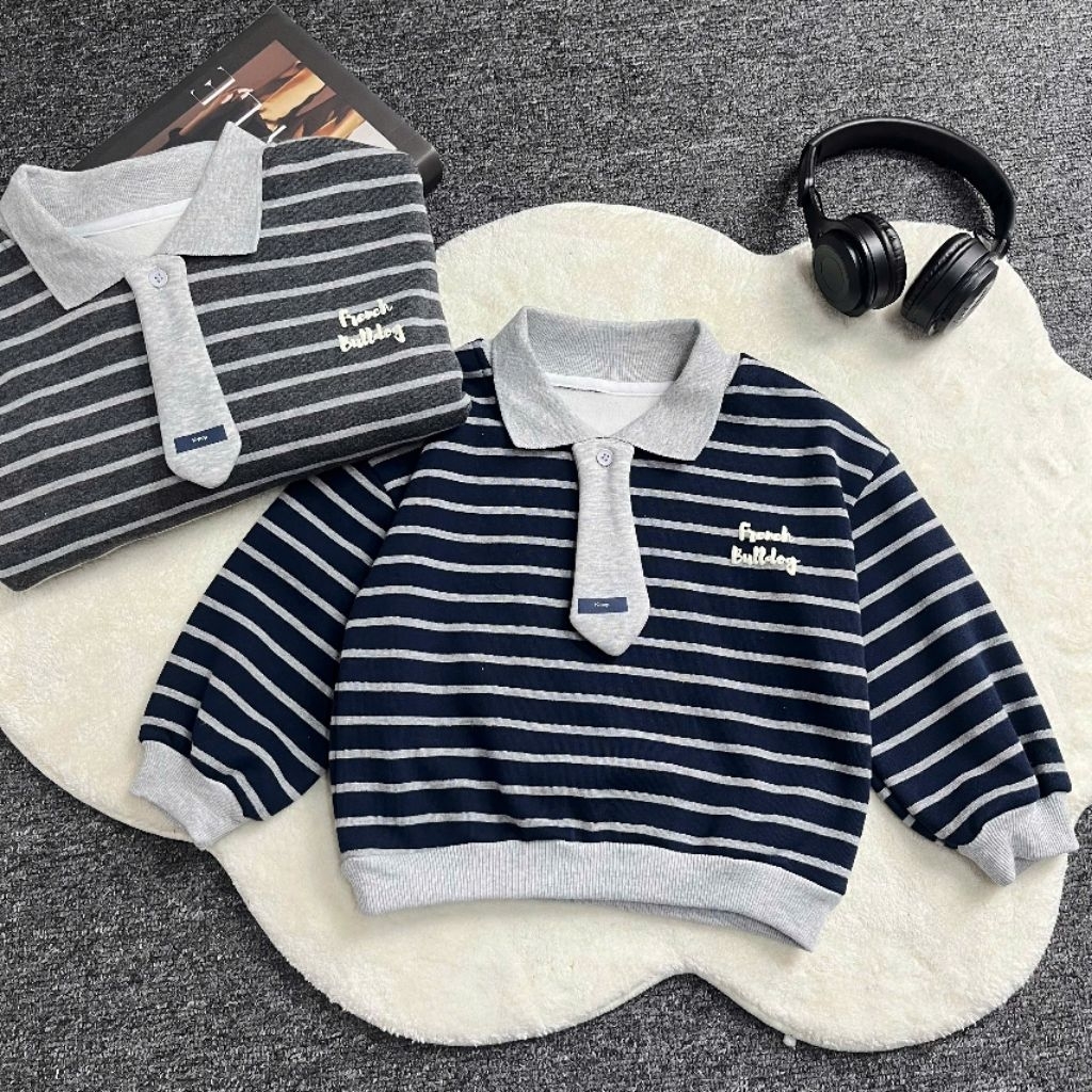 Áo nỉ Lót Lông áo sweater cho bé size từ 9-23kg hàng QC chất đẹp