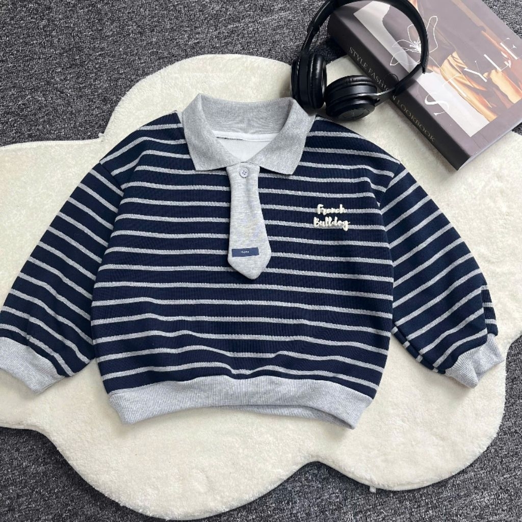 Áo nỉ Lót Lông áo sweater cho bé size từ 9-23kg hàng QC chất đẹp