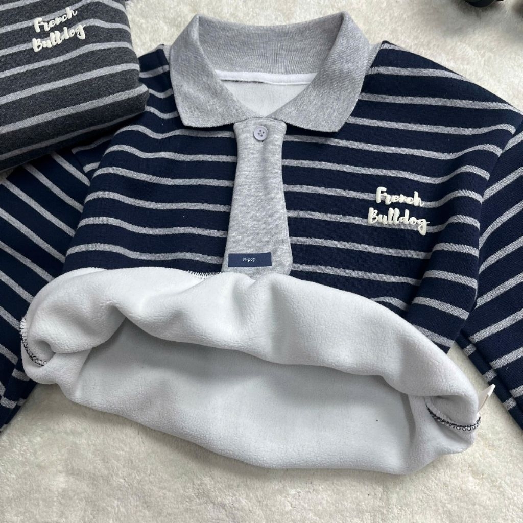 Áo nỉ Lót Lông áo sweater cho bé size từ 9-23kg hàng QC chất đẹp