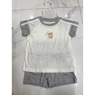 Bộ cộc tay vải tăm little