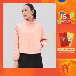 Áo Khoác Dù Nữ Couple TX Cổ Đứng Không Nón Form Relax Boxy WOP 2095