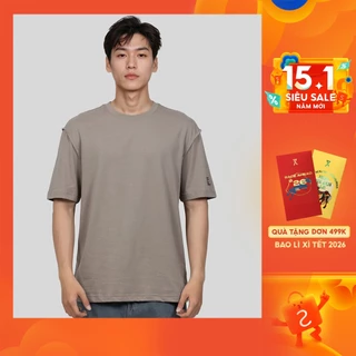 Áo thun Nam Couple TX Form Relax Single CD Đường Ráp Tay Kiểu MTS 1430