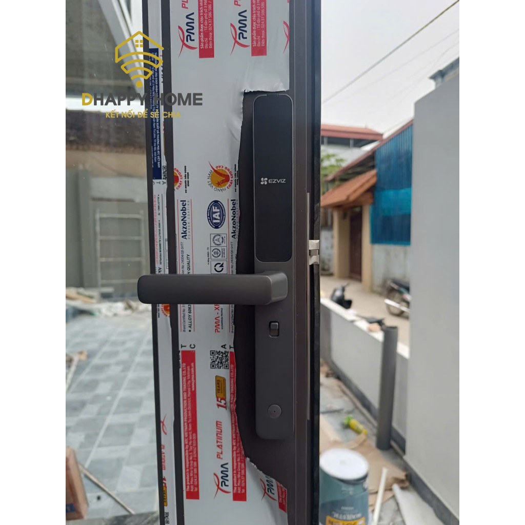 Khóa vân tay EZVIZ DL06 EZVIZ Mở Khóa Vân Tay, Phù Hợp Lắp Cửa Nhôm, Bảo Hành 24 tháng