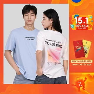 Áo Thun Gia Đình Couple TX Typo To Be Kind  Form Relax TS 433