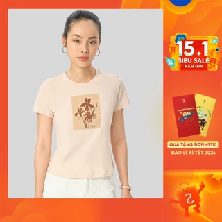 Áo Thun Nữ Couple TX Form Slim Fit In Chìm WTS 2356