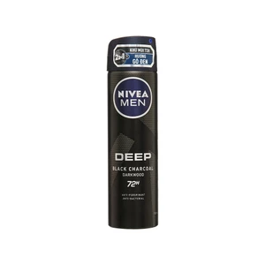 Xịt khử mùi Nivea Men Deep Dry & Clean Feel hương gỗ 150ml 80027