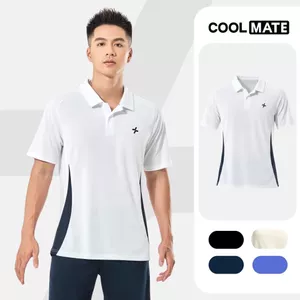 Áo Polo thể thao nam Pickleball Promax Sideflow thoáng khí co giãn thấm hút tốt Coolmate