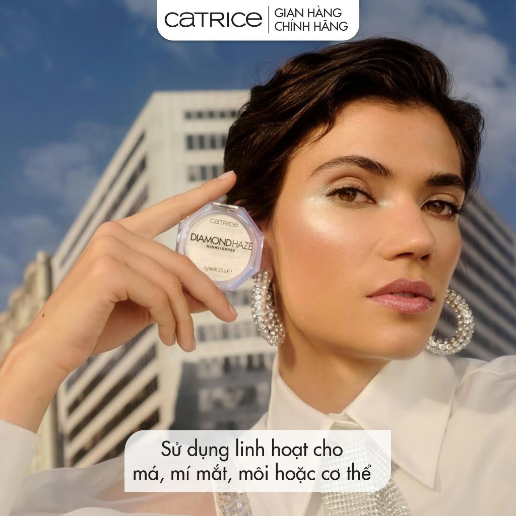 Phấn nhũ bắt sáng Catrice Highlight Diamond Haze 6g