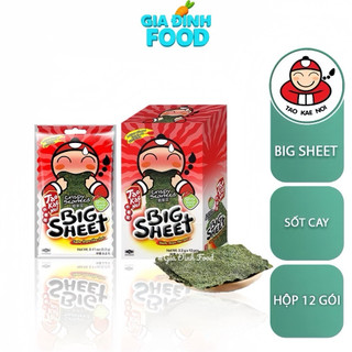 RONG Biển cậu chủ nhỏ BIG SHEET Taokaenoi -3.2g 12 Gói/Hộp 38.4g