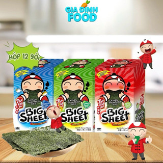 RONG Biển cậu chủ nhỏ BIG SHEET Taokaenoi -3.2g 12 Gói/Hộp 38.4g