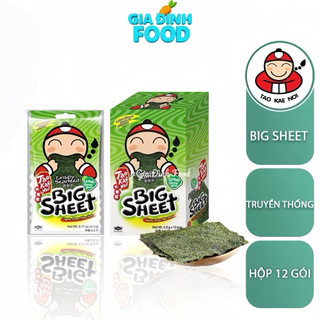 RONG Biển cậu chủ nhỏ BIG SHEET Taokaenoi -3.2g 12 Gói/Hộp 38.4g