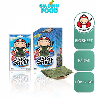 RONG Biển cậu chủ nhỏ BIG SHEET Taokaenoi -3.2g 12 Gói/Hộp 38.4g