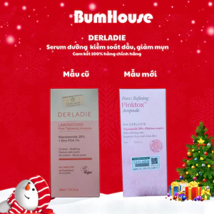 Serum Niacinamide 20% Derladie Laboratoire Pore Tightening Ampoule Giảm Dầu, Thu Nhỏ Lỗ Chân Lông 30ml