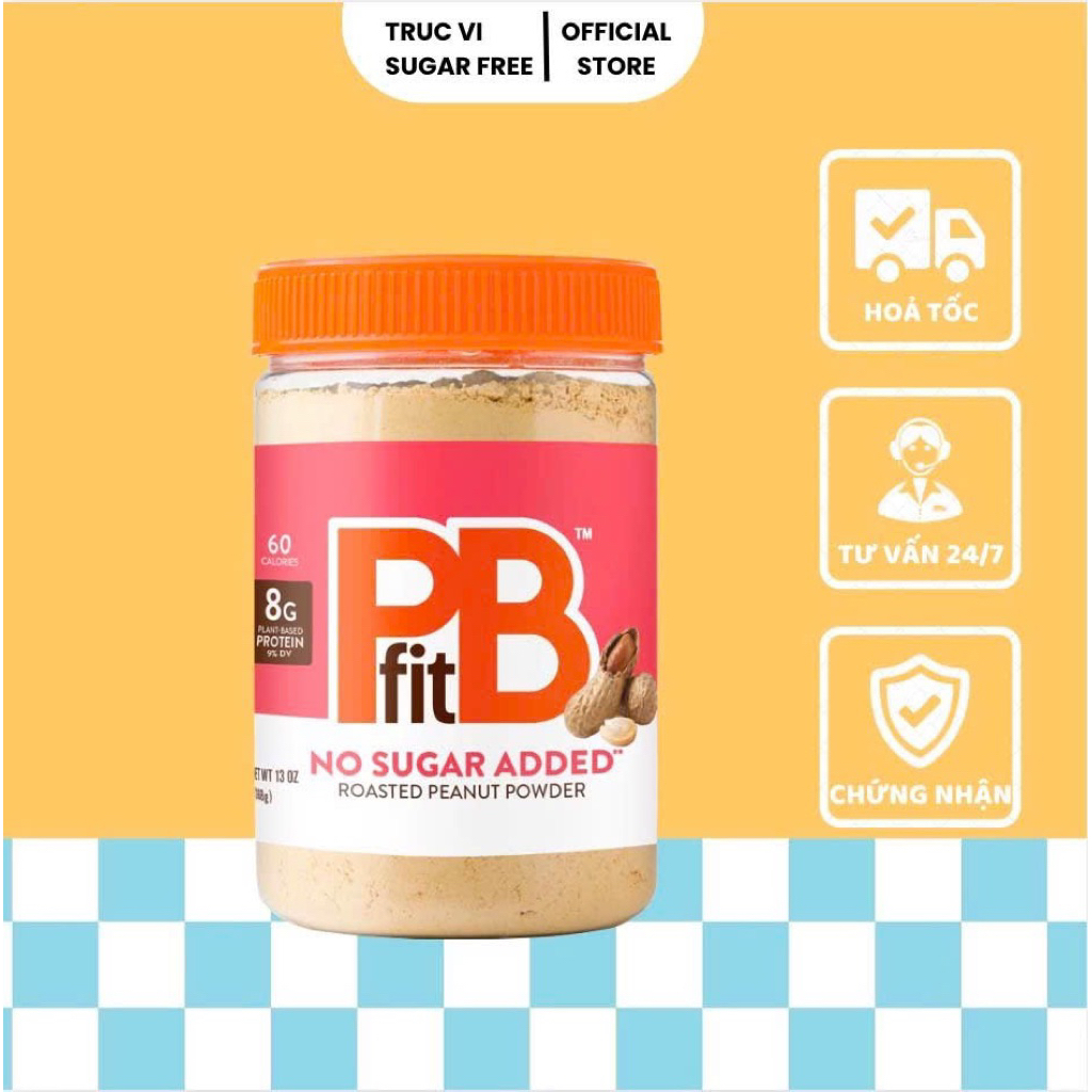 Bột Đậu Phộng PBfit (vegan,eat clean, gymer, ăn kiêng) | Shopee Việt Nam