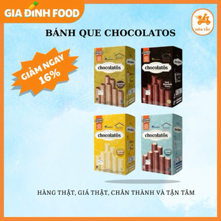 BÁNH que Chocolatos 4 loại - 288gr