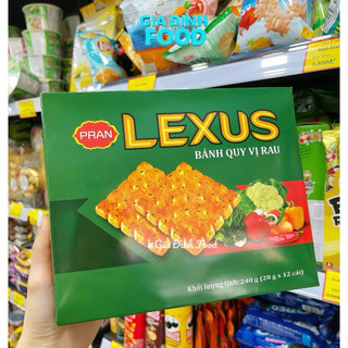 BÁNH rau củ cao cấp Lexus Hộp 240gr - 12 gói