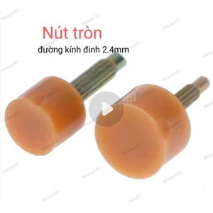 CẶP NÚT GÓT NHỎ MÀU NUDE VÀ ĐEN