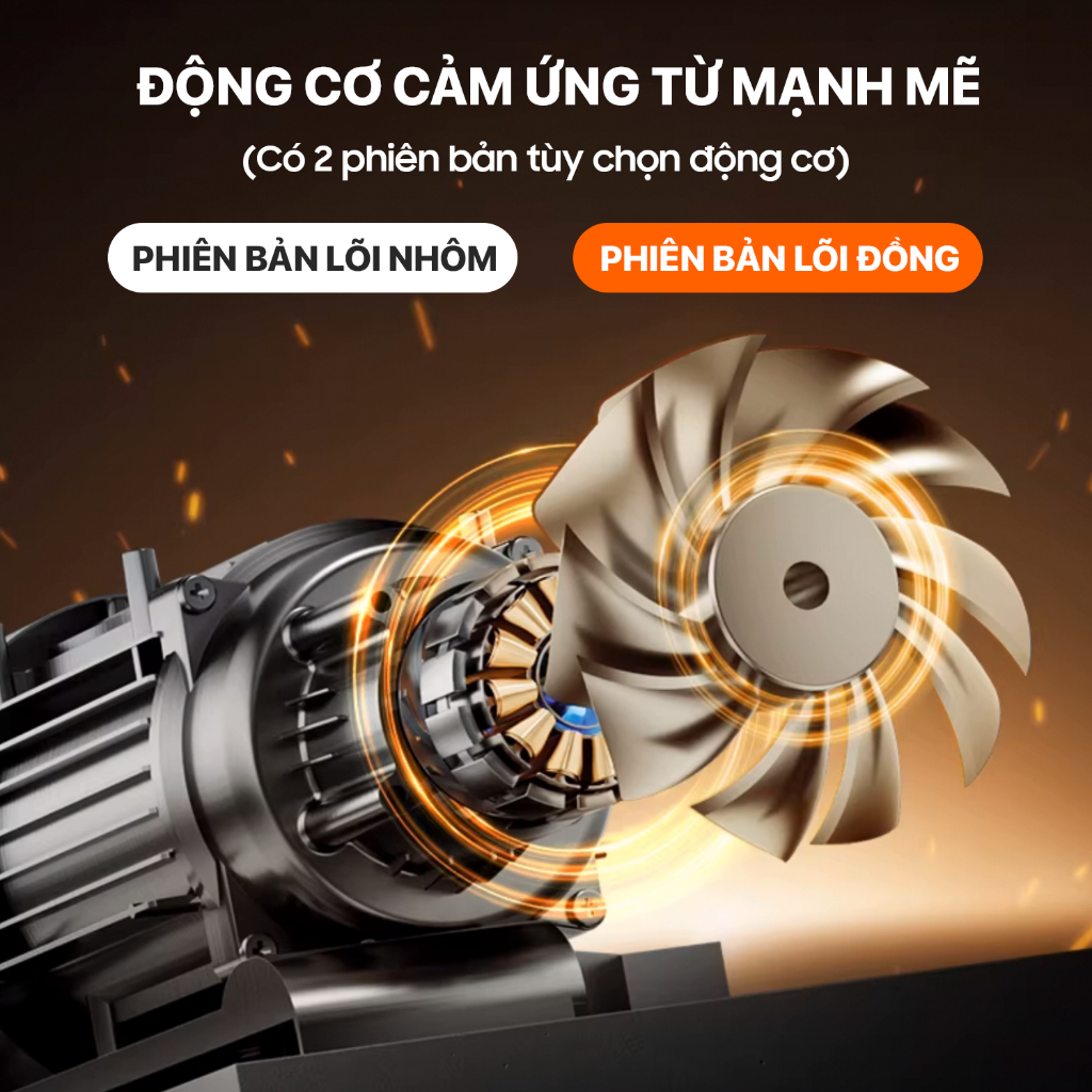 Máy rửa xe WUKONG WK 03 Lõi Đồng, Xpower RX-3A Có chỉnh áp, Có Chống Giật An Toàn, Vệ Sinh Máy Lạnh