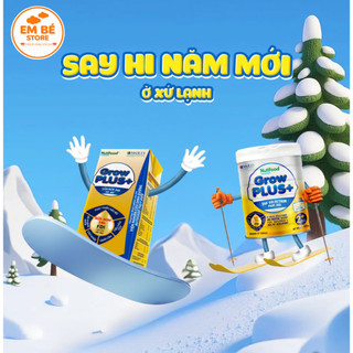 Sữa GrowPLUS+ Vàng Sữa Bột Phát Triển Chiều Cao Tăng Đề Kháng Cho Bé Lon 800g