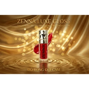 Son Bóng Khóa Màu Zenna Luxe Gloss - Mọng Như Nước, Bám Như Xăm