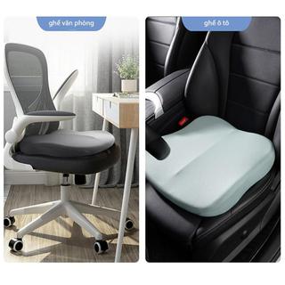 ✈️[Freeship] Đệm Tăng Chiều Cao Dùng Ghế Ô Tô, Ghế Văn Phòng