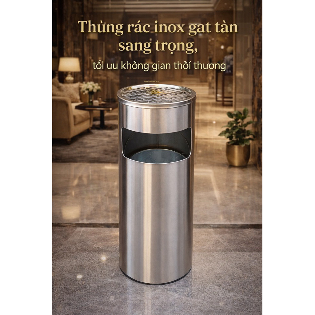 Thùng rác inox - Giá Tốt, Sale Tháng 07, Ship 0 Đồng | Shopee Việt Nam