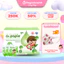 Gạc Rơ Lưỡi Dr.Papie Tiêu Chuẩn 5 SAO, Làm Sạch Răng, Lưỡi, Nướu Và Khoang Miệng Cho Bé - 30Gói/Hộp