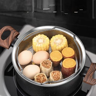 (COMBO 3) XỬNG HẤP INOX CÓ CHÂN ĐẾ - Chất Liệu Inox 304 Bền Đẹp, An Toàn