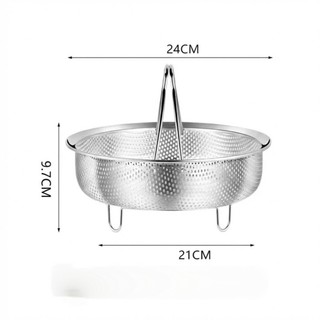 (COMBO 3) XỬNG HẤP INOX CÓ CHÂN ĐẾ - Chất Liệu Inox 304 Bền Đẹp, An Toàn