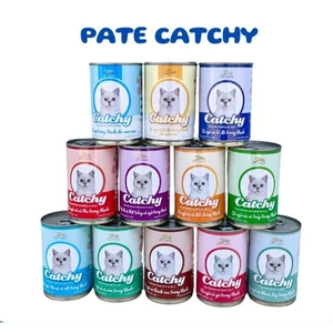 12 lon pate catchy mix vị ngẫu nhiên 400g
