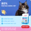 Hạt Cho Mèo MRVET E1 Combo 2 Gói 1KG Dưỡng Lông Chuyên Sâu Từ Dầu Cá Tinh Khiết, 80% Đạm Động Vật
