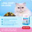 Hạt Cho Mèo MRVET E1 Combo 2 Gói 1KG Dưỡng Lông Chuyên Sâu Từ Dầu Cá Tinh Khiết, 80% Đạm Động Vật