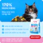 Hạt Cho Mèo MRVET E1 Combo 2 Gói 1KG Dưỡng Lông Chuyên Sâu Từ Dầu Cá Tinh Khiết, 80% Đạm Động Vật