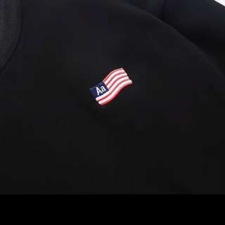 Áo Sweater (Hàng Cao Cấp)  Thêu Cờ Mỹ Cổ Tròn Dễ Thương Phong Cách Hàn Quốc Nhẹ Nhàng Chất vải nỉ hai da mềm mịn