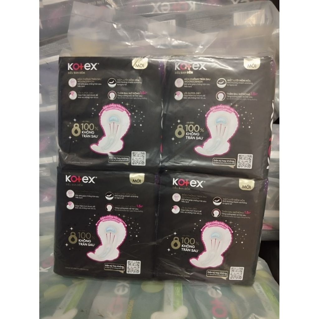 Kotex siêu ban đêm 28cm mặt lưới 12 miếng/gói
