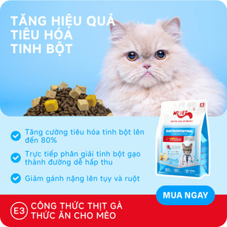 [MỚI] Hạt Cho Mèo MRVET E3 Combo 10 Gói 1KG Công Thức Protein Siêu Mịn, Chăm Sóc Hệ Tiêu Hóa Nhạy Cảm