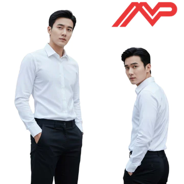 Men's Long-sleeve Silk Shirt MVP