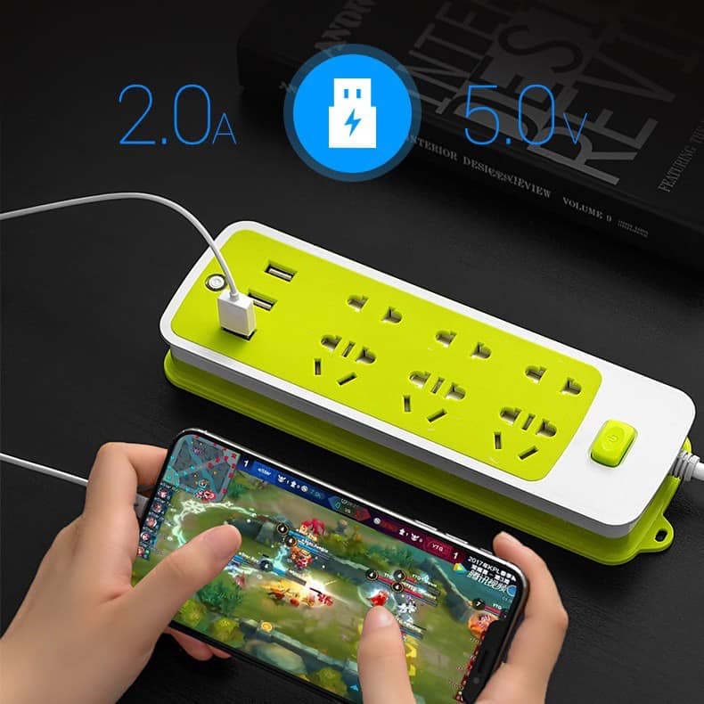 Ổ CẮM ĐIỆN USB DÂY DÀI 3M 5M, ĐA NĂNG CHỐNG GIẬT, Có Chốt Bảo Vệ An Toàn, Phù Hợp Mọi Thiết Bị