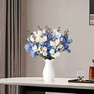 COMBO 10 CÀNH HOA GIẢ CAO CẤP – CÀNH HOA DIÊN VĨ 45CM – 5 NHÁNH