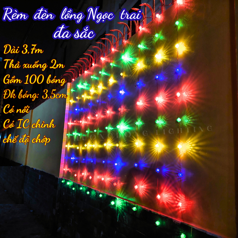 Đèn Rèm Lồng Đèn LED Trang trí Lễ Tết nhiều mẫu