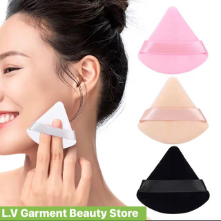 Bông Mút Nhung Tam Giác Tán Kem Phấn Nền Trang Điểm Mặt Makeup