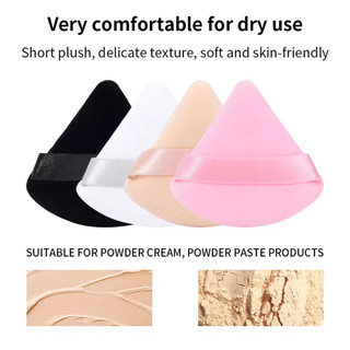 Bông Mút Nhung Tam Giác Tán Kem Phấn Nền Trang Điểm Mặt Makeup