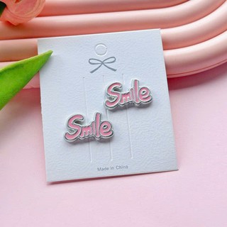 [NEW TREND 2026] Set charm gắn dép : Set gấu hồng bạc cute - Tone hồng bạc-smile-nice- hi