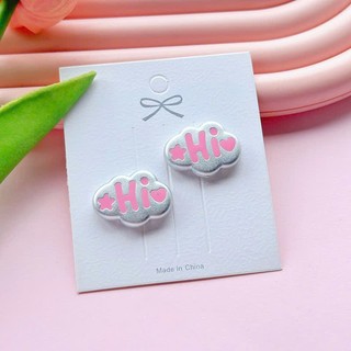[NEW TREND 2026] Set charm gắn dép : Set gấu hồng bạc cute - Tone hồng bạc-smile-nice- hi